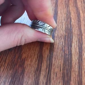 James Avery feather ring